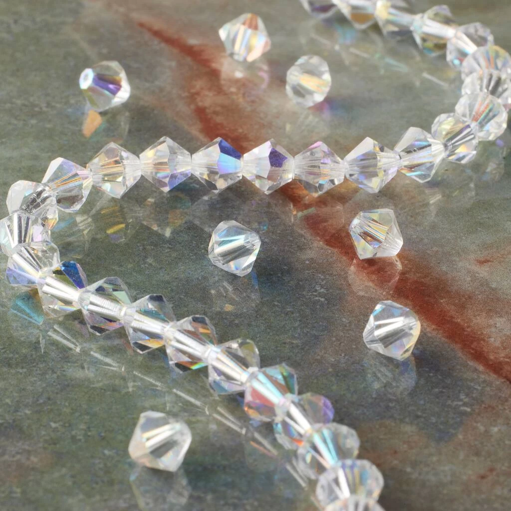Best deal 😍 12 Pack: Preciosa Glass Crystal Bicone Beads, 6mm by Bead Landing™ 👏 4 Best deal 😍 12 Pack: Preciosa Glass Crystal Bicone Beads, 6mm by Bead Landing™ 👏 - Image 2