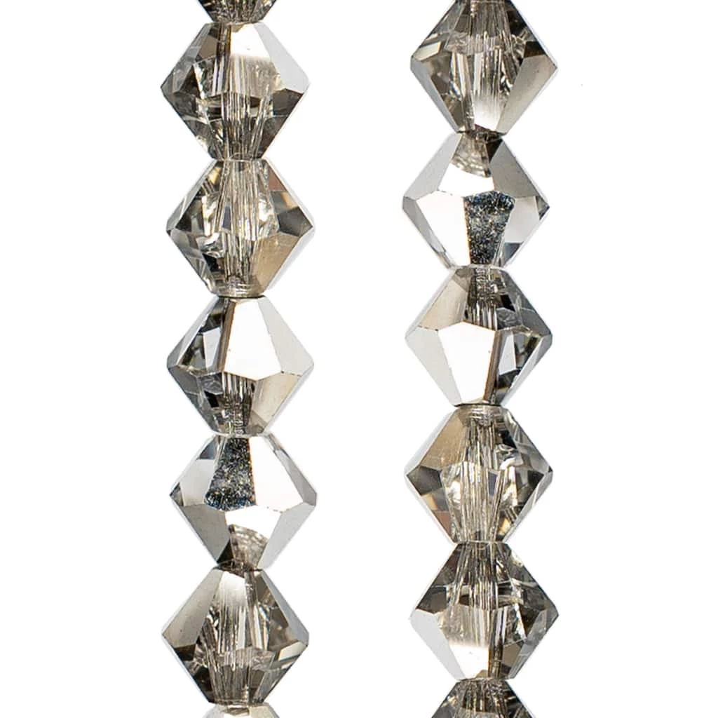 Flash Sale 😀 12 Pack: Preciosa Glass Crystal Bicone Beads, 6mm by Bead Landing™ 🎁 3 Flash Sale 😀 12 Pack: Preciosa Glass Crystal Bicone Beads, 6mm by Bead Landing™ 🎁