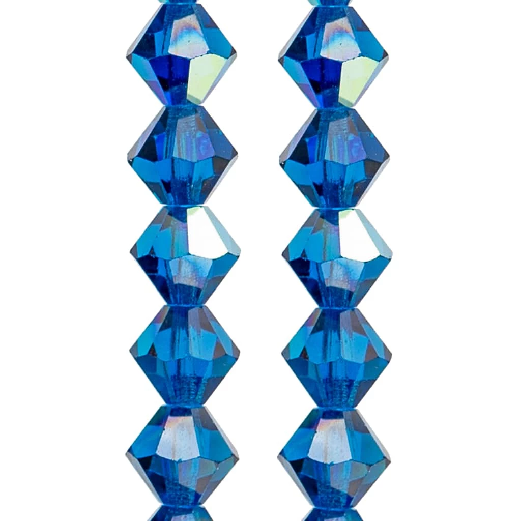 Outlet 🛒 12 Pack: Preciosa Glass Crystal Bicone Beads, 6mm by Bead Landing™ 😍 3 Outlet 🛒 12 Pack: Preciosa Glass Crystal Bicone Beads, 6mm by Bead Landing™ 😍