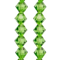 Outlet 🥰 Preciosa Glass Crystal Bicone Beads, 6mm by Bead Landing™ 🔔