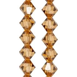 Promo 😀 Preciosa Glass Crystal Bicone Beads, 6mm by Bead Landing™ 💯