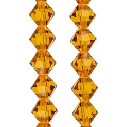 Best Pirce 👏 Preciosa Glass Crystal Bicone Beads, 6mm by Bead Landing™ 💯