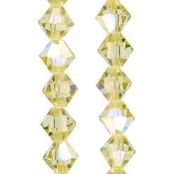 Best deal 🎉 12 Pack: Preciosa Glass Crystal Bicone Beads, 6mm by Bead Landing™ 🤩