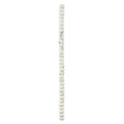 Buy 🌟 White Howlite Rondelle Beads, 8mm by Bead Landing™ 😉 -Deals Bead Landing Store 10687422 2