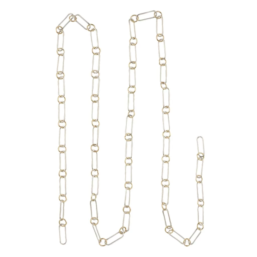 Best Sale ๐ 12 Pack: 36" Silver & Gold Paper Link Chain by Bead Landing™ ๐งจ 4 Best Sale ๐ 12 Pack: 36" Silver & Gold Paper Link Chain by Bead Landing™ ๐งจ - Image 2