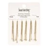 Brand new ⌛ 12 Packs: 6 ct. (72 total) 70mm Gold Earring Threads with Rings by Bead Landing™ 🎉 -Deals Bead Landing Store 10697279 1