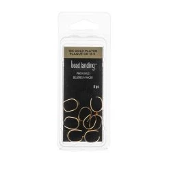 Promo 🔥 10mm 18K Gold-Plated Pinch Bails by Bead Landing™ 🛒