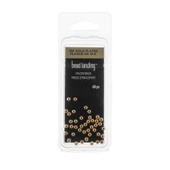 Deals ✔️ 3mm Metal Spacer Beads, 40ct. by Bead Landing™ ⭐