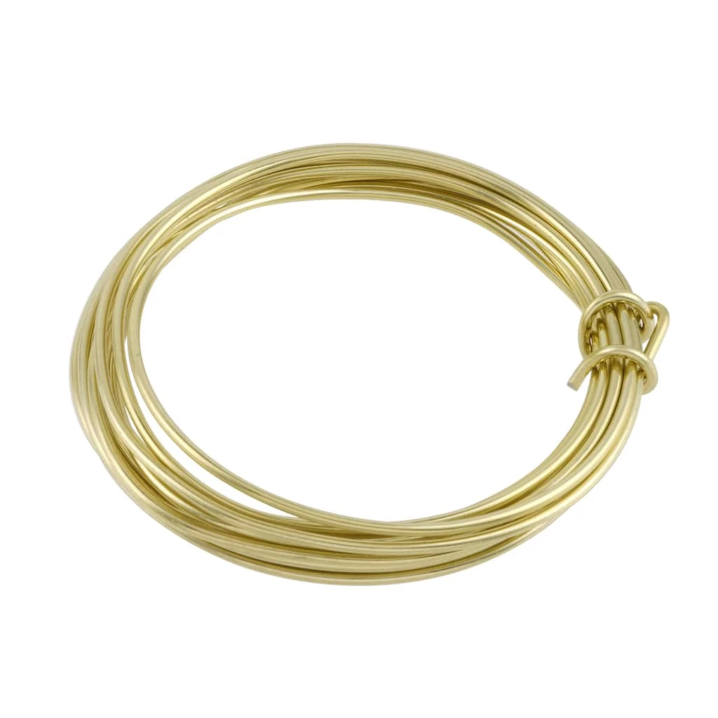 Deals 😀 12 Pack: 12 Gauge Gold Aluminum Wire by Bead Landing™ 🎉 4 Deals 😀 12 Pack: 12 Gauge Gold Aluminum Wire by Bead Landing™ 🎉 - Image 2