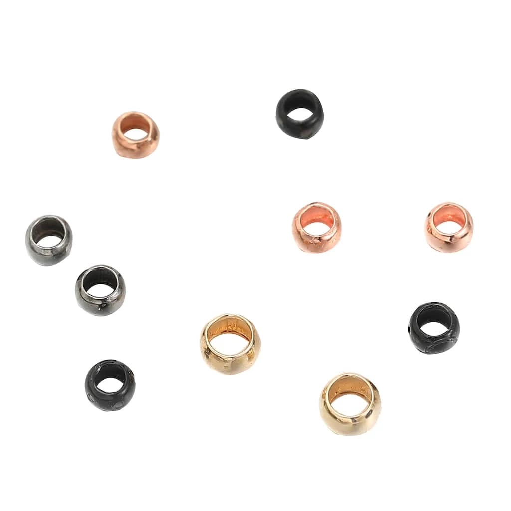 Best Sale ๐ 2mm Assorted Colors Metal Crimp Beads, 600ct. by Bead Landing™ ๐ 4 Best Sale ๐ 2mm Assorted Colors Metal Crimp Beads, 600ct. by Bead Landing™ ๐ - Image 2