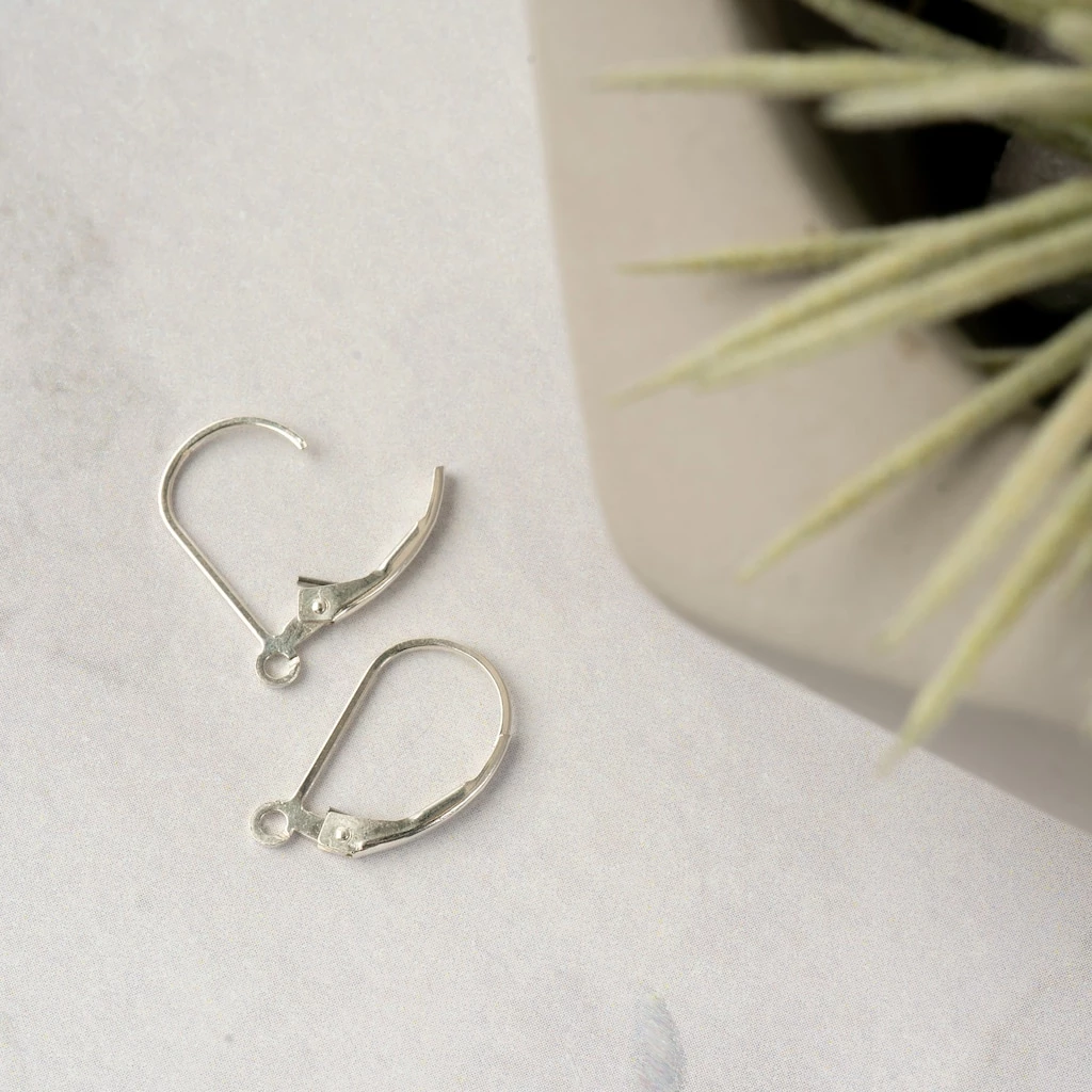 Wholesale 🥰 14mm Sterling Silver Lever Backs, 2ct. by Bead Landing™ ⌛ 5 Wholesale 🥰 14mm Sterling Silver Lever Backs, 2ct. by Bead Landing™ ⌛ - Image 3