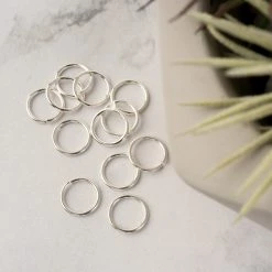 Discount 🧨 10mm Sterling Silver Jump Rings, 12ct. by Bead Landing™ 😉 -Deals Bead Landing Store 10698291 3