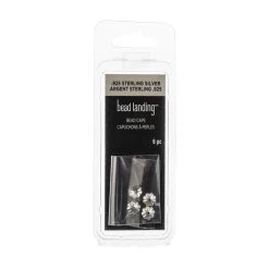 Cheap 😉 12 Packs: 6 ct. (72 total) 6mm Sterling Silver Flower Beadcap Findings by Bead Landing™ 😉