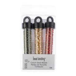 Flash Sale 💯 Flame Czech Seed Beads, 6/0 by Bead Landing® 🤩