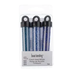 Deals ✨ Pacific Blue Czech Seed Beads, 10/0 by Bead Landing® 🎁