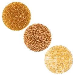 Deals 🌟 Gold Shades Czech Seed Beads by Bead Landing® 🎁 -Deals Bead Landing Store 10699504 3