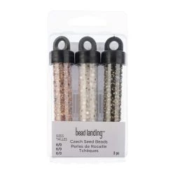 Promo 😍 Earth Czech Seed Beads, 6/0 by Bead Landing® ⭐