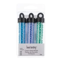Best Pirce 🤩 Coastal Czech Seed Beads, 6/0 by Bead Landing® 🤩