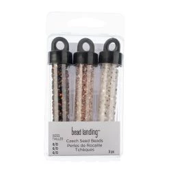 Cheapest 🎉 Cappuccino Czech Seed Beads, 6/0 by Bead Landing® 🤩