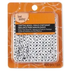 New ๐ Plastic Pearl Alpha Blocks Bead Mix by Bead Landing™ ๐งจ