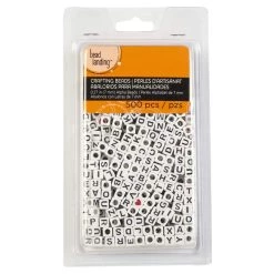 Best Sale 💯 12 Pack: White Alpha Plastic Block Bead Mix, 7 mm by Bead Landing™ 🛒 -Deals Bead Landing Store 442762