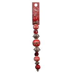 Cheap 🔥 12 Pack: Bead Landing™ Red & Gold Strung Beads 👏 -Deals Bead Landing Store 473512 1