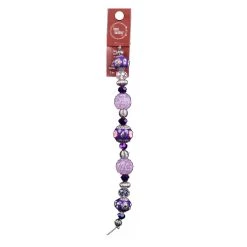 Coupon ⌛ 12 Pack: Clear & Purple Strung Beads By Bead Landing™ ⌛ -Deals Bead Landing Store 473514 1
