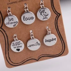Budget 🧨 Charmalong™ Inspiring Word Charms By Bead Landing™ 😍 -Deals Bead Landing Store 505850 2