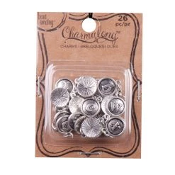 Cheap 😉 Charmalong™ Round Alphabet Charms By Bead Landing™ 😍 -Deals Bead Landing Store 505855 1
