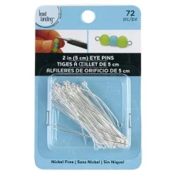 Wholesale ๐ฅฐ 12 Packs: 72 ct. (864 total) 2" Eye Pins by Bead Landing™ ๐คฉ