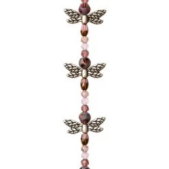 Budget 😍 12 Pack: Glass & Metal Dragonfly Beads, 20mm by Bead Landing™ ✔️