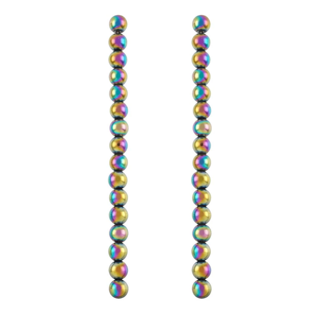 Hot Sale 🔥 12 Pack: Rainbow Reconstituted Hematite Round Beads by Bead Landing™ 👏 4 Hot Sale 🔥 12 Pack: Rainbow Reconstituted Hematite Round Beads by Bead Landing™ 👏 - Image 2