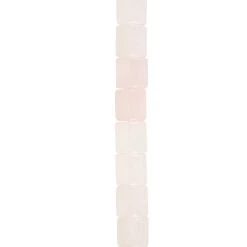 Best Sale 🎉 12 Pack: Rose Quartz Tube Beads by Bead Landing™ ⭐