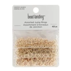Deals 👍 12 Packs: 432 ct. (5,184 total) Assorted Jump Rings by Bead Landing™ 💯