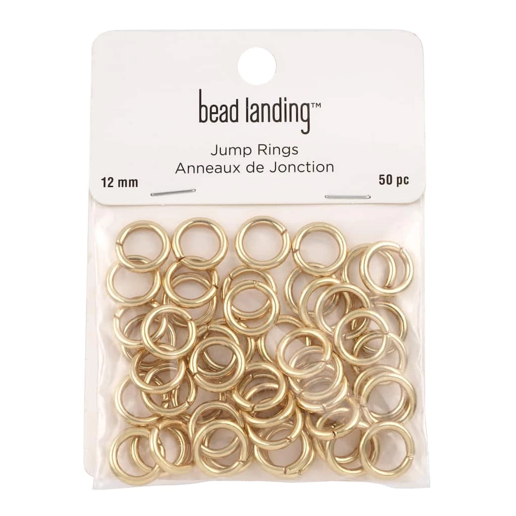 Promo 😉 12 Packs: 50ct. (600 total) Jump Rings by Bead Landing™ 🎁 3 Promo 😉 12 Packs: 50ct. (600 total) Jump Rings by Bead Landing™ 🎁