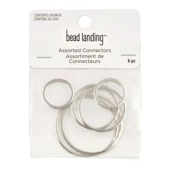 Wholesale 👏 12 Packs: 6 ct. (72 total) Mixed Round Connectors by Bead Landing™ 🥰