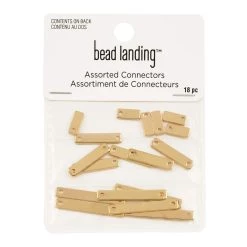 Deals 👏 12 Packs: 18 ct. (216 total) Assorted Connector Bars by Bead Landing™ 🔔