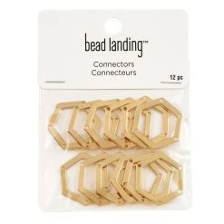 Flash Sale ๐ 12 Packs: 12 ct. (144 total) Hexagon Connectors by Bead Landing™ โญ