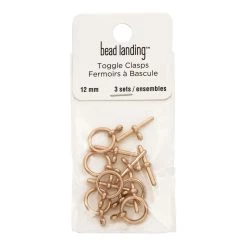 Discount 🌟 12 Packs: 3 ct. (36 total) 12mm Toggle Clasp Sets by Bead Landing™ 🧨