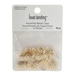 Discount ✨ 12 Packs: 82 ct. (984 total) Assorted Filigree Bead Caps by Bead Landing™ 🧨