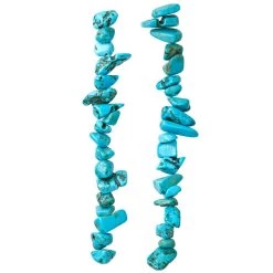 Promo 🤩 12 Pack: Turquoise Dyed Howlite Chip Beads, 15mm by Bead Landing™ 🥰 -Deals Bead Landing Store MP121106 30