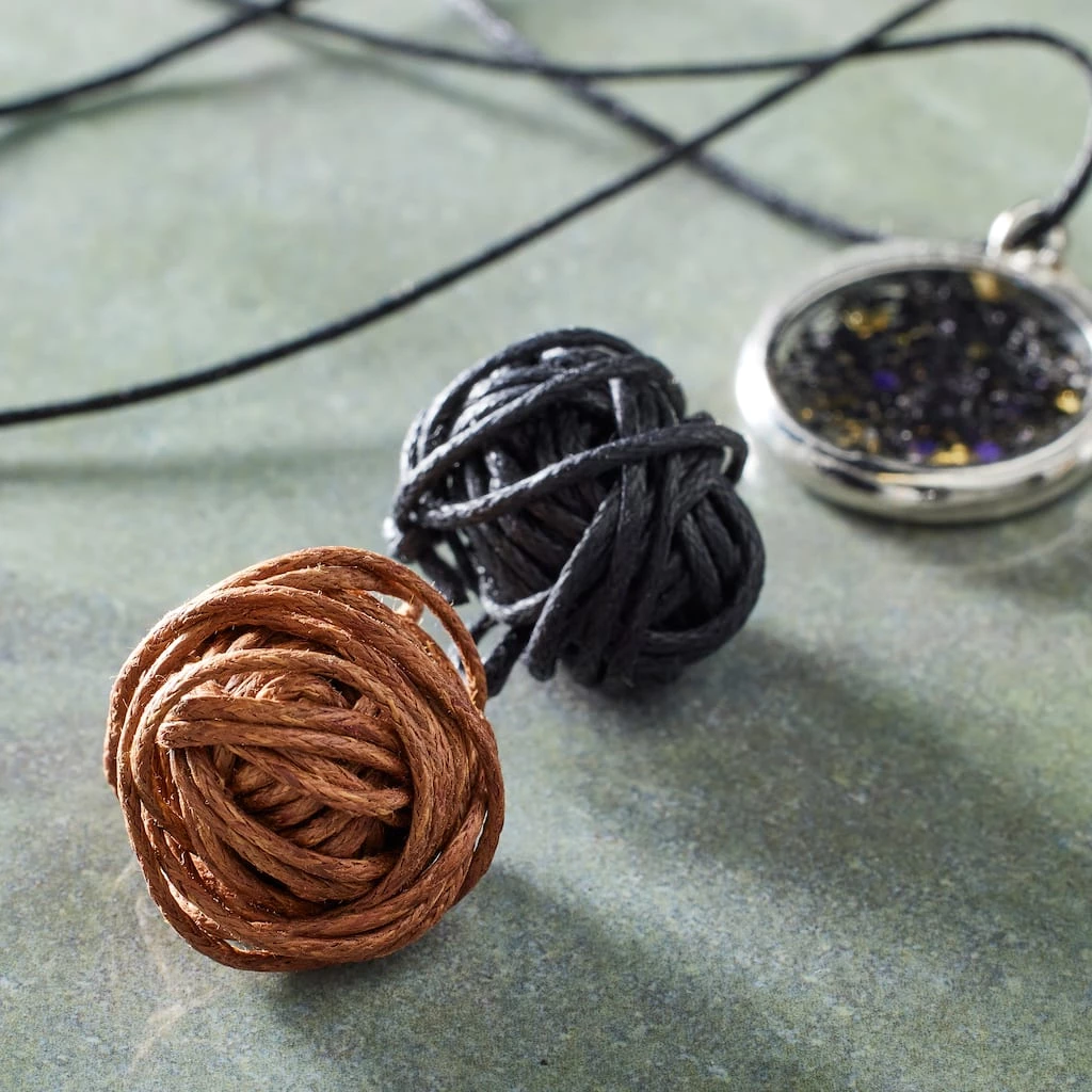 Coupon 😉 12 Pack: Coco & Black Waxed Cotton Cording by Bead Landing™ 😀 4 Coupon 😉 12 Pack: Coco & Black Waxed Cotton Cording by Bead Landing™ 😀 - Image 2