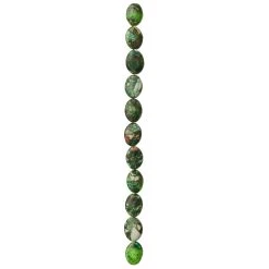 Promo 😀 12 Pack: Bead Landing® Green Imperial Jasper Oval Beads, 14mm ⌛ -Deals Bead Landing Store MP167817 30