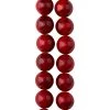 Top 10 🤩 12 Pack: Red Dyed Quartzite Round Beads, 10mm by Bead Landing™ ✔️ 1 Top 10 🤩 12 Pack: Red Dyed Quartzite Round Beads, 10mm by Bead Landing™ ✔️ -Deals Bead Landing Store MP172478 31