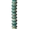 Brand new 👍 12 Pack: Aqua Ceramic Rondelle Beads, 14mm by Bead Landing™ 🧨 -Deals Bead Landing Store MP172504 31