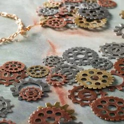 Flash Sale 😉 12 Packs: 90 ct. (1,080 total) Found Objects™ Antique Silver, Copper & Brass Gears by Bead Landing™ 😀 -Deals Bead Landing Store MP181451 20