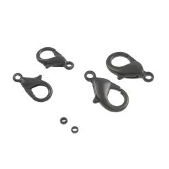 Discount 🤩 8 Pack: Black Lobster Clasps with Crimps by Bead Landing™ 🔥 -Deals Bead Landing Store MP185343 2