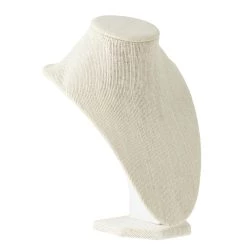 Best deal 🎁 12 Pack: 9" Linen Fabric Necklace Stand by Bead Landing™ ⭐