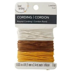 Best reviews of 🛒 12 Packs: 1mm Metallic Round Leather Cording Pack by Bead Landing™ ❤️ -Deals Bead Landing Store MP210240 30