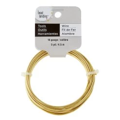 Promo 🎁 9 Pack: 16 Gauge Dead Soft Brass Wire by Bead Landing™ 💯 -Deals Bead Landing Store MP220160 30